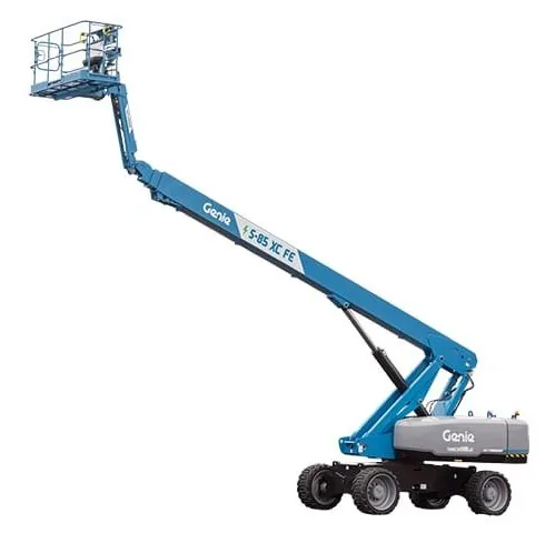 Genie S-85X — foto real de la flota de Express Rentals