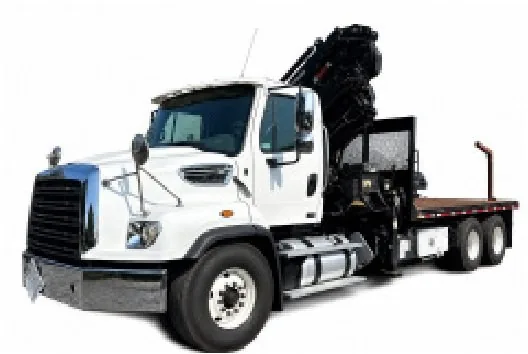 Hiab FREIGHTLINER 114SD / HIAB 322 E-5 HiPro — foto real de la flota de Express Rentals