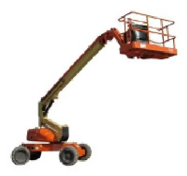 JLG E600JP — foto real de la flota de Express Rentals