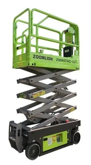 Zoomlion ZS-0607AC-Li — foto real de la flota de Express Rentals